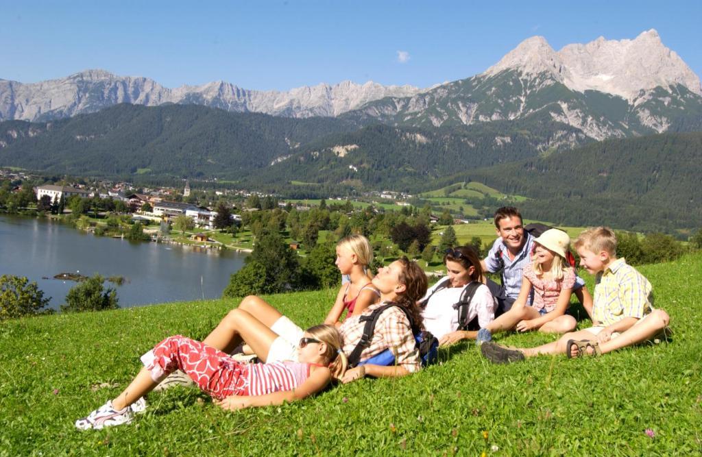 Ferienhotel Lindenhof Leogang Exteriér fotografie