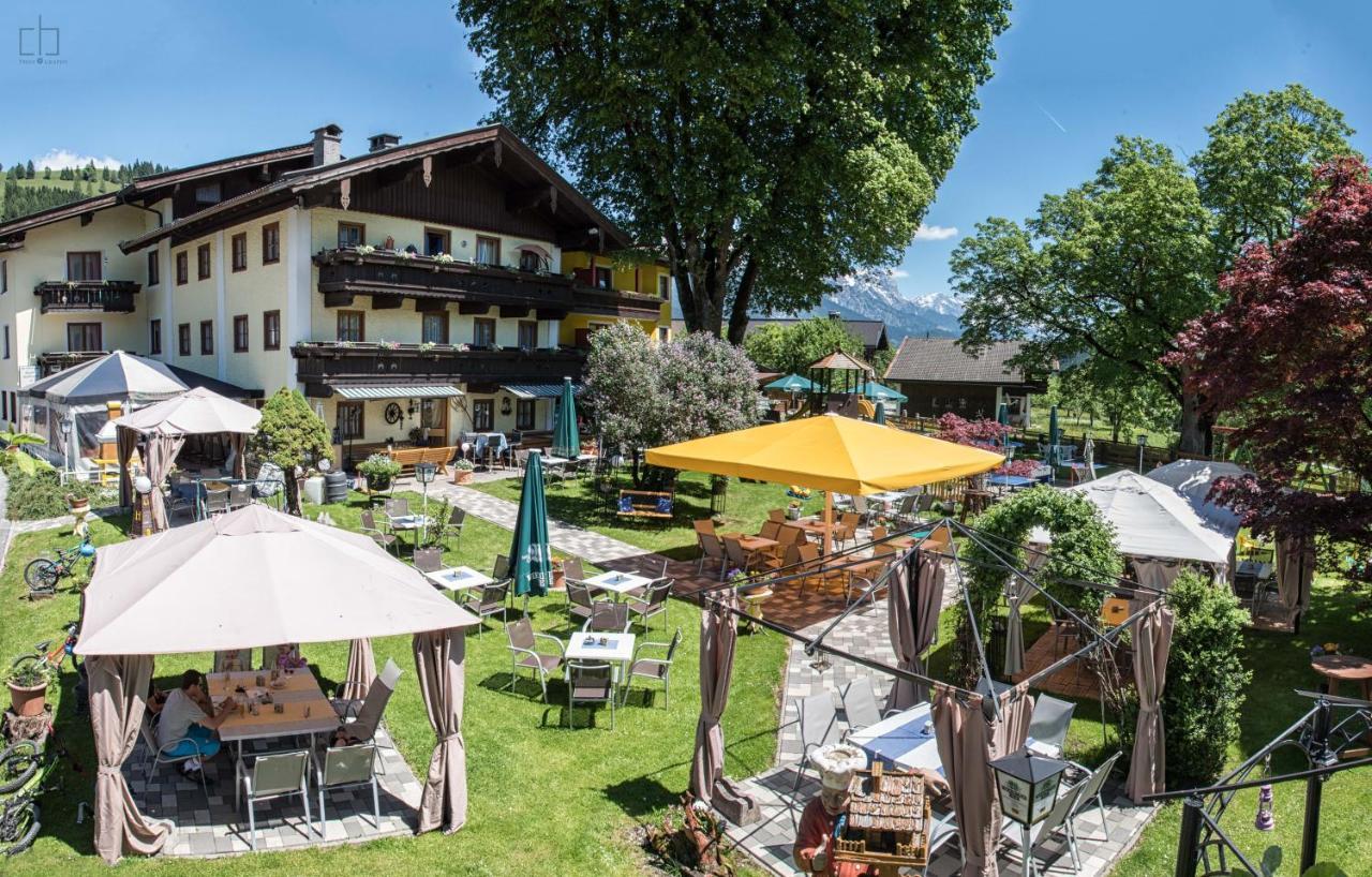 Ferienhotel Lindenhof Leogang Exteriér fotografie